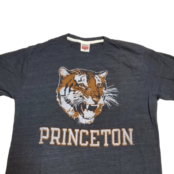 Rare Old School Homage Princeton Tigers tee - Picture 2 of 4